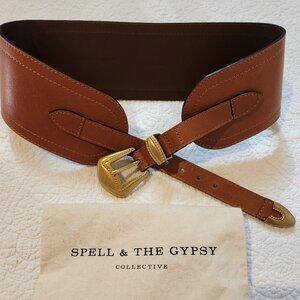 SPELL Leather Waist Belt M